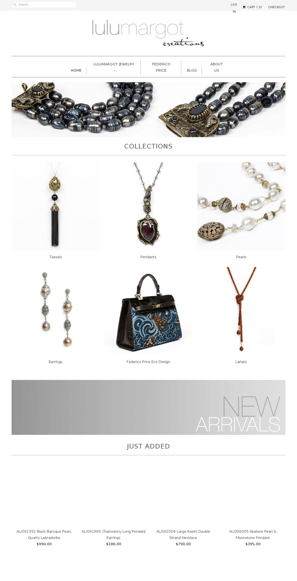 lulumargot.com shopify website screenshot