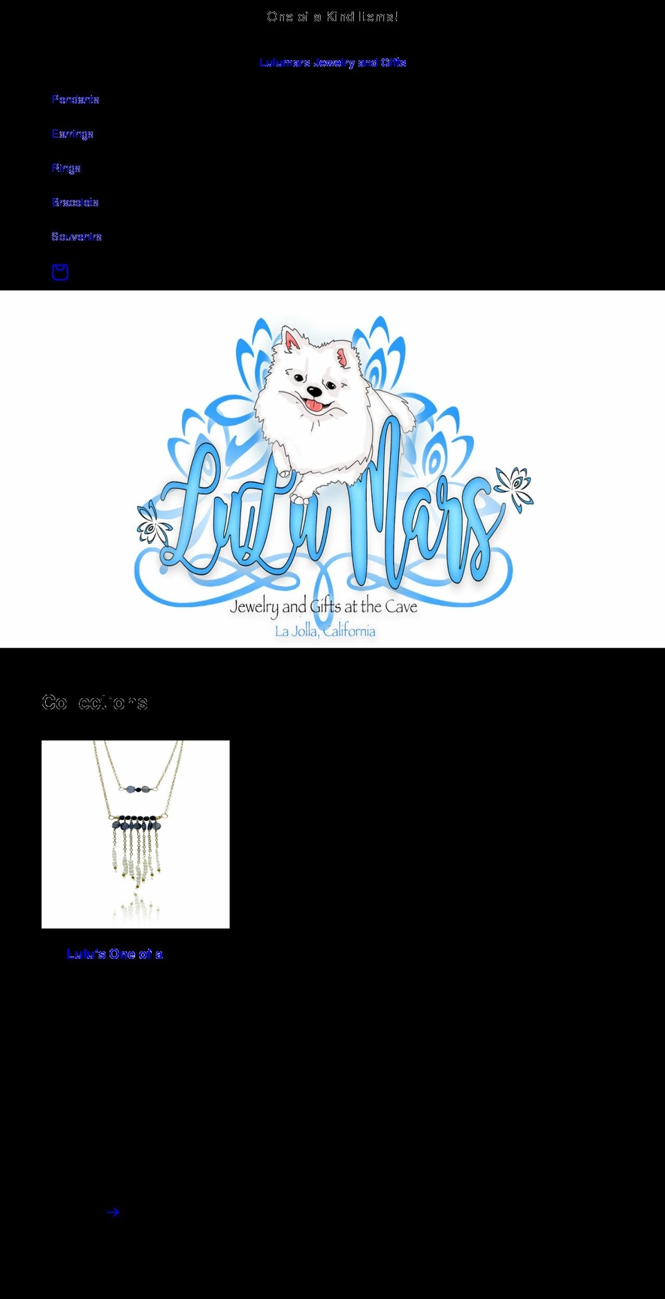 lulumars.com shopify website screenshot