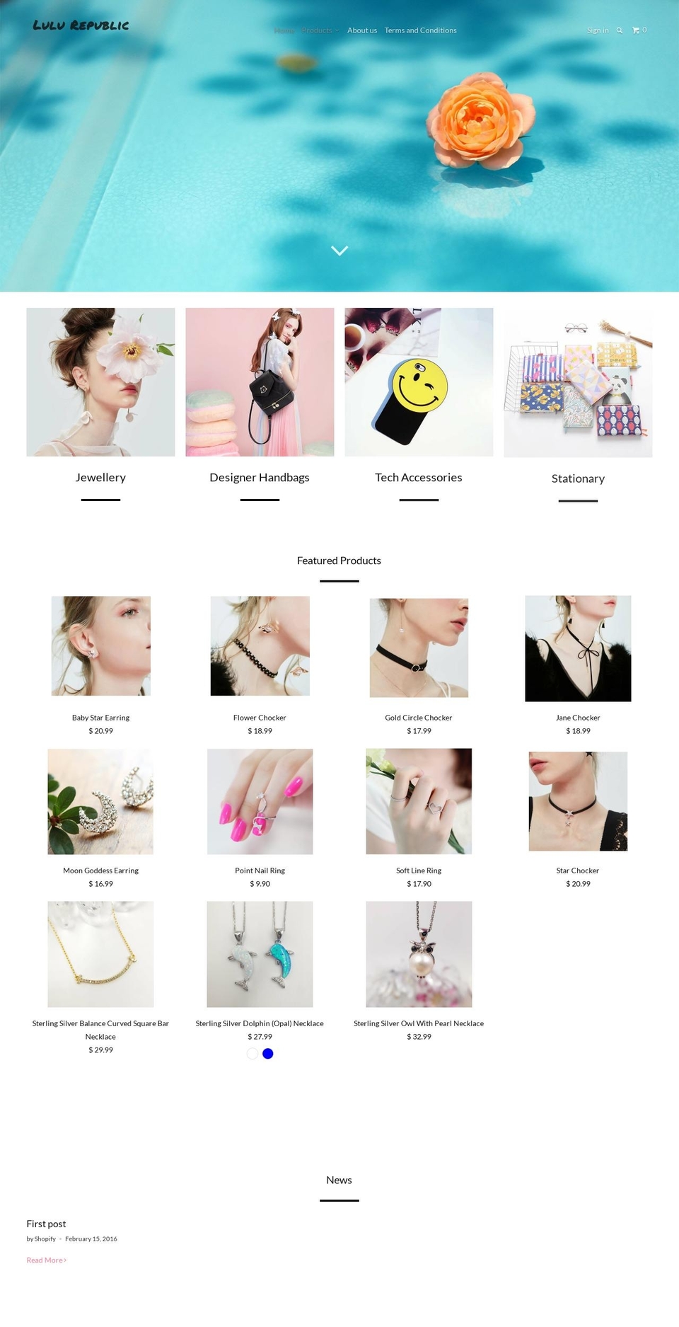 lulurepublic.com — Shopify storefront screenshot