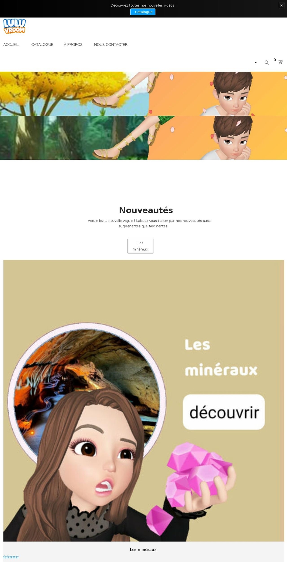 luluvroom.com shopify website screenshot