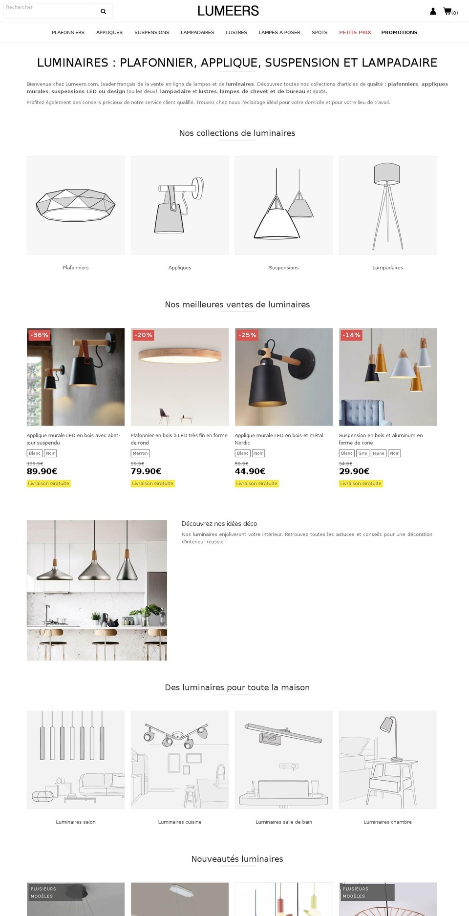 lumeers.com — Shopify storefront screenshot