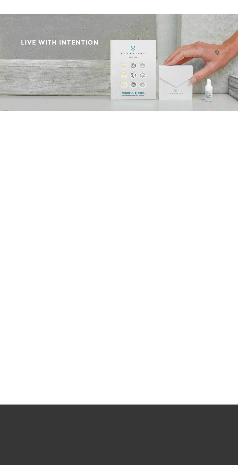 lumenkind.org shopify website screenshot