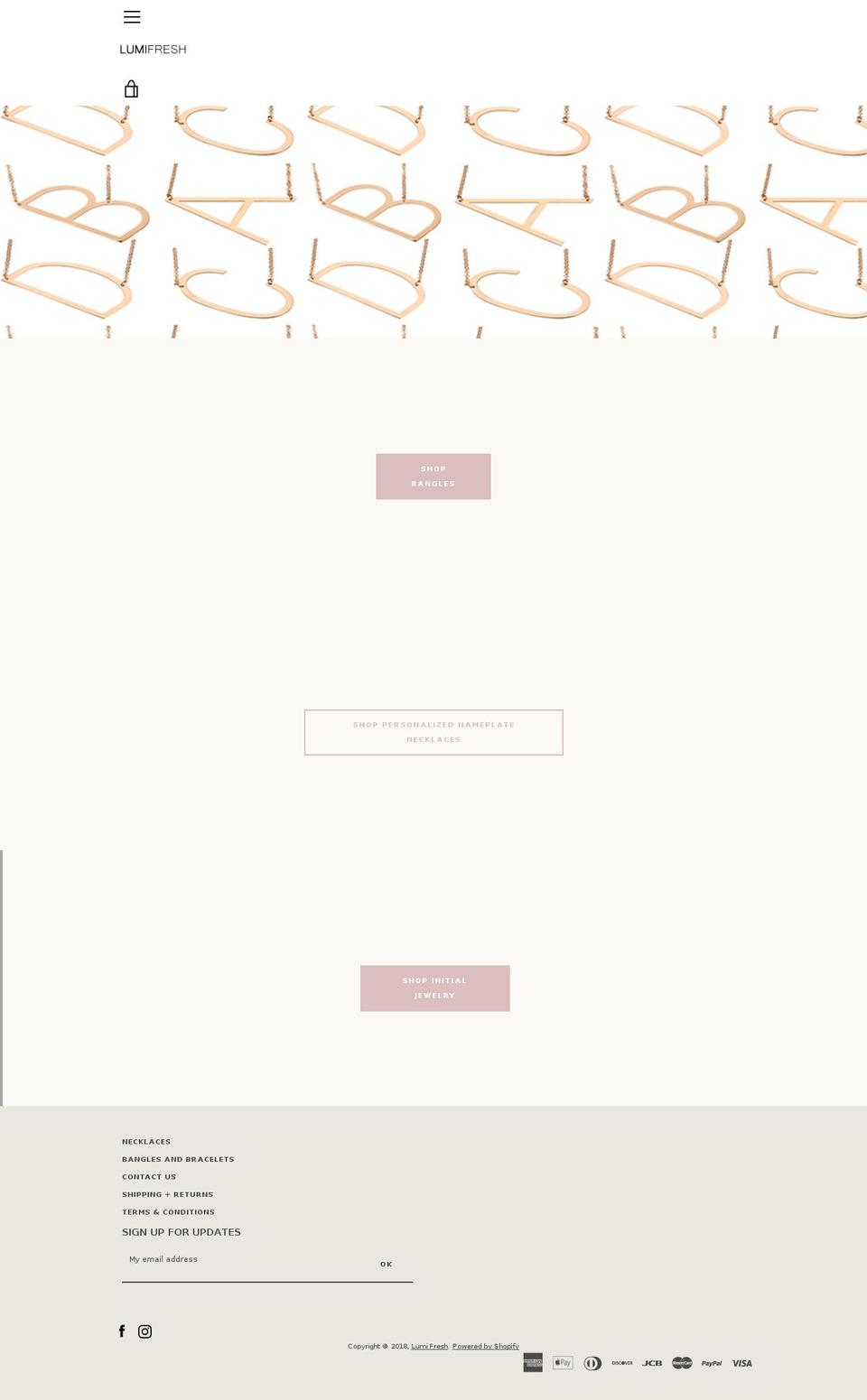 lumi-fresh.com — Shopify storefront screenshot