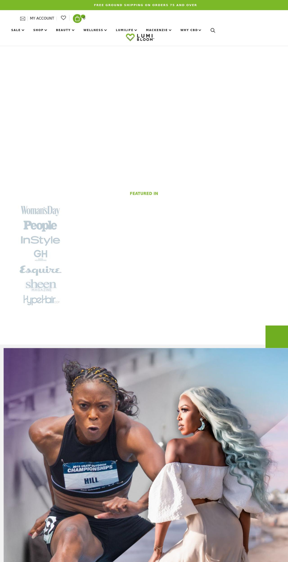 lumibloom.com shopify website screenshot