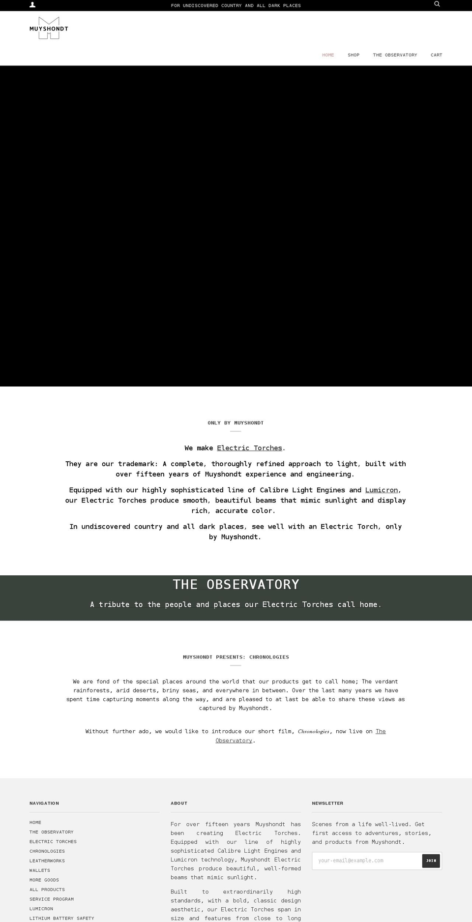 lumicron.net shopify website screenshot