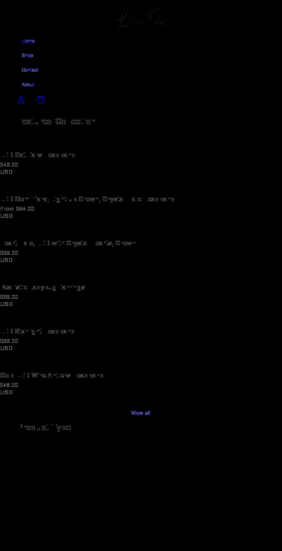 lumifae.com shopify website screenshot