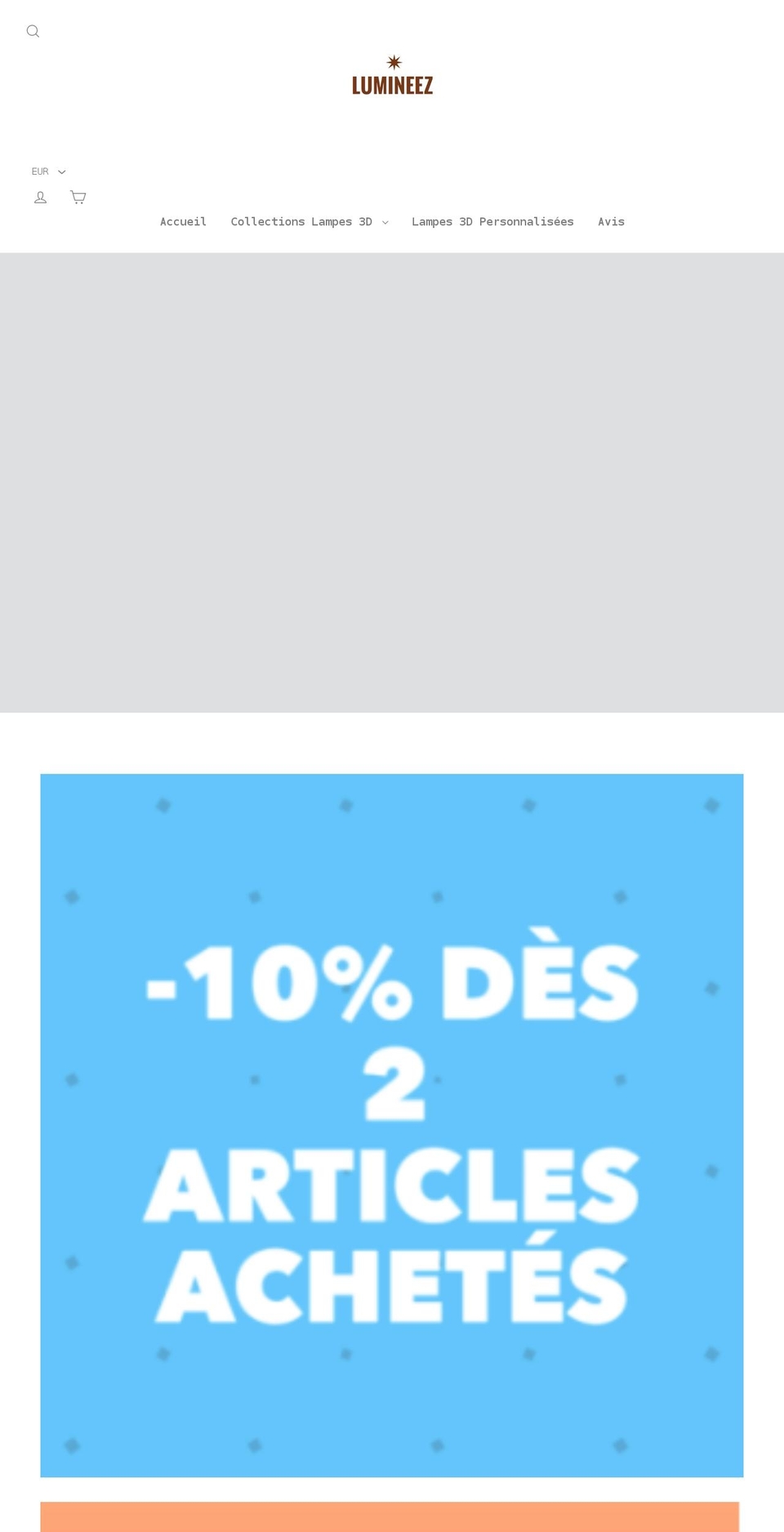 lumineez.com — Shopify storefront screenshot