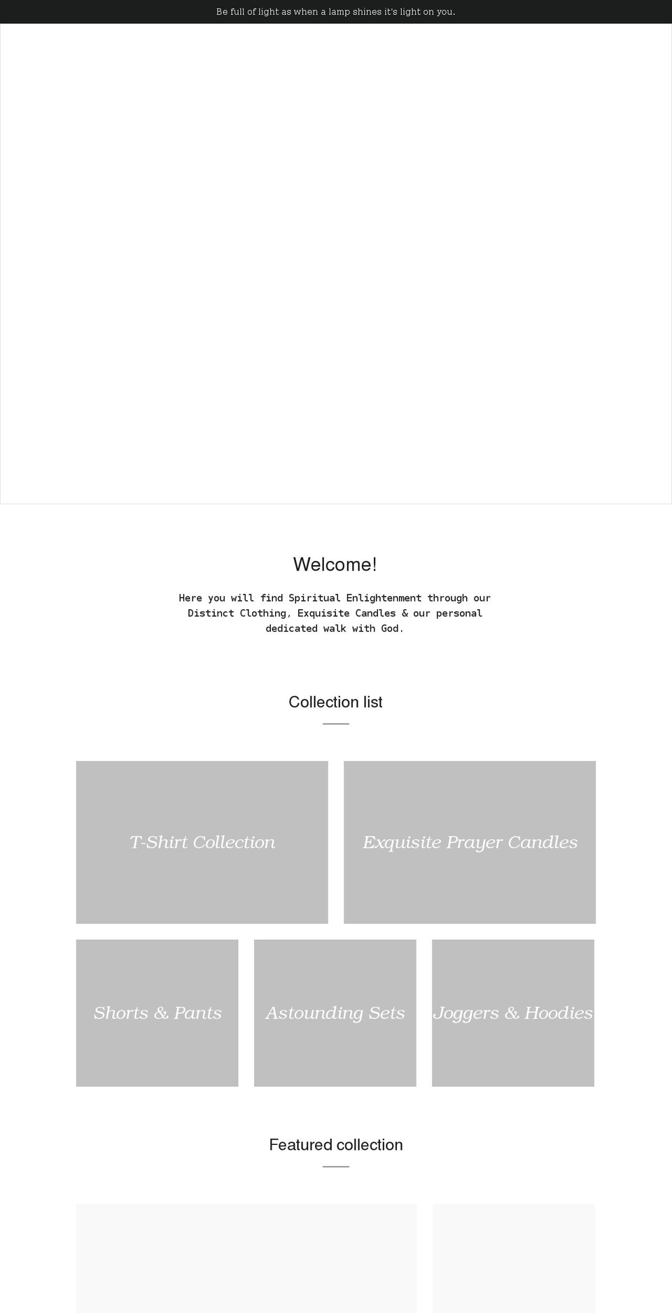 luminousinsideout.com shopify website screenshot