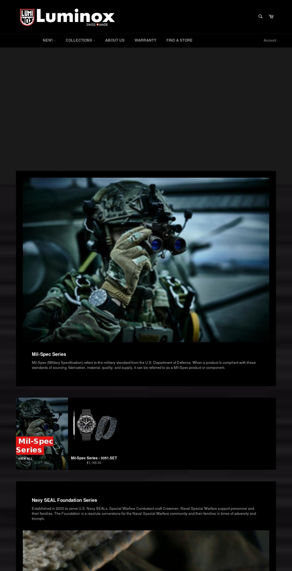 luminoxbrunei.com — Shopify storefront screenshot