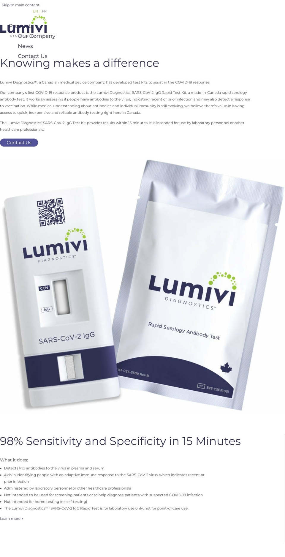 lumivi.com shopify website screenshot