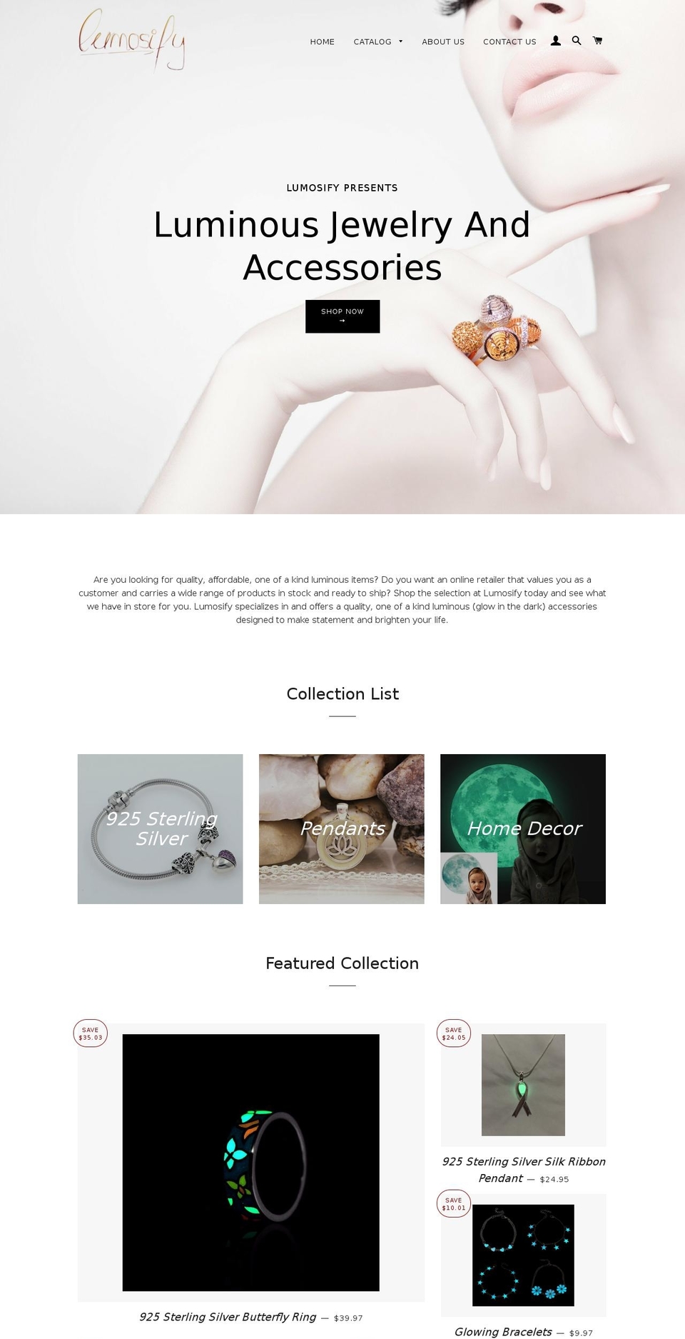 lumosify.com — Shopify storefront screenshot