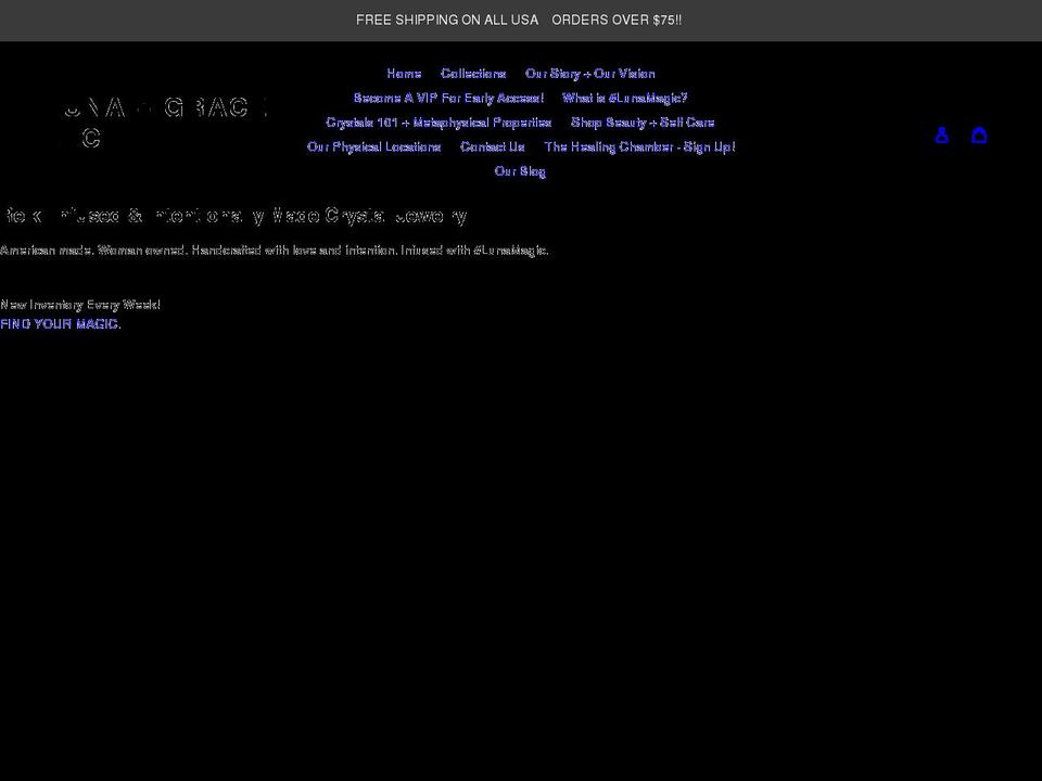 luna-and-grace.com shopify website screenshot