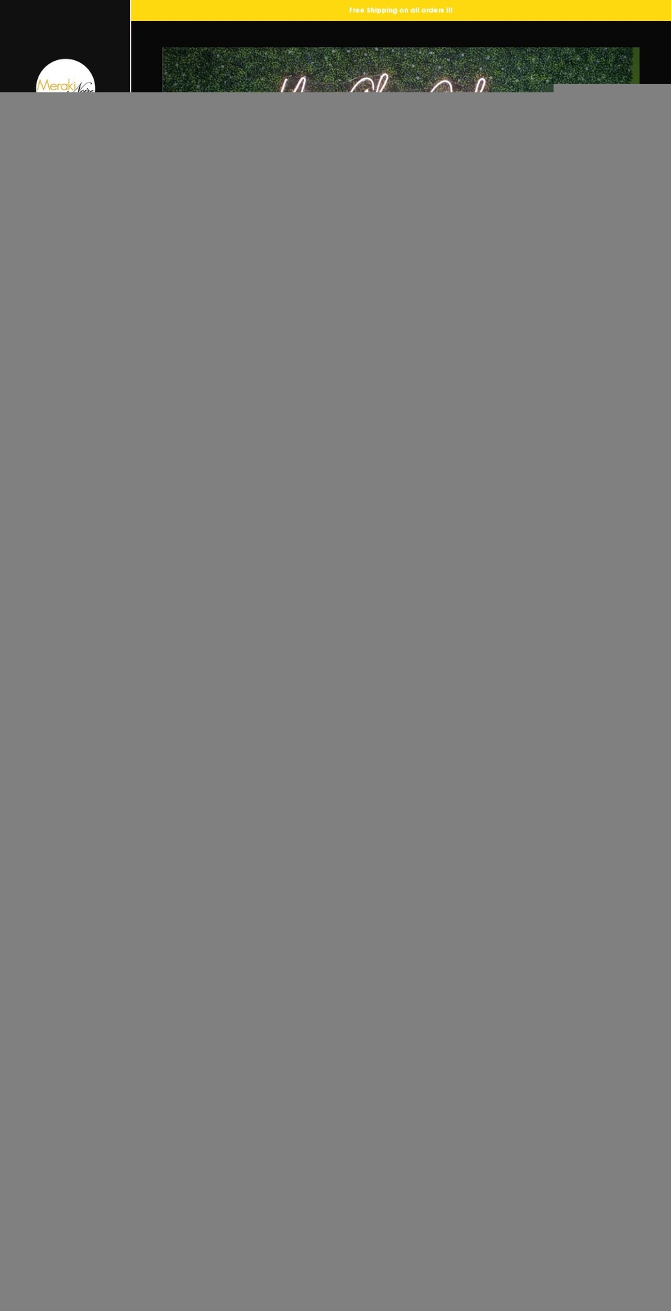 lunaglowstore.com shopify website screenshot