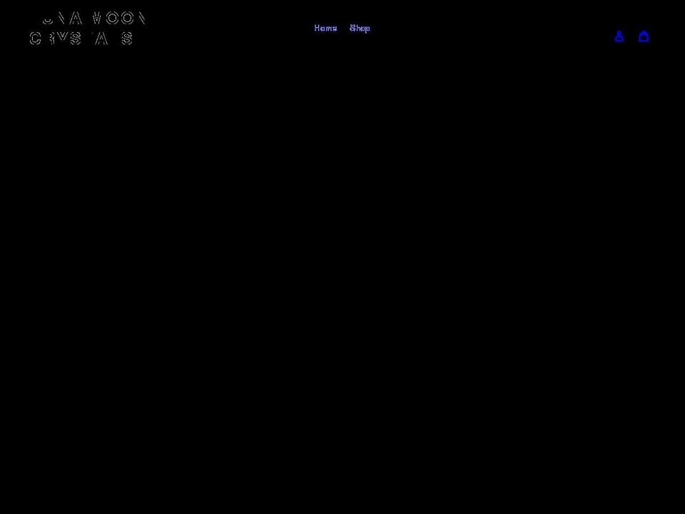 lunamooncrystals.com shopify website screenshot