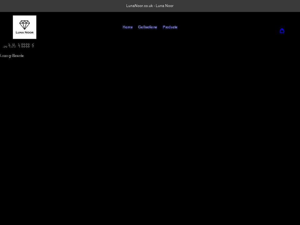 lunanoor.co.uk shopify website screenshot