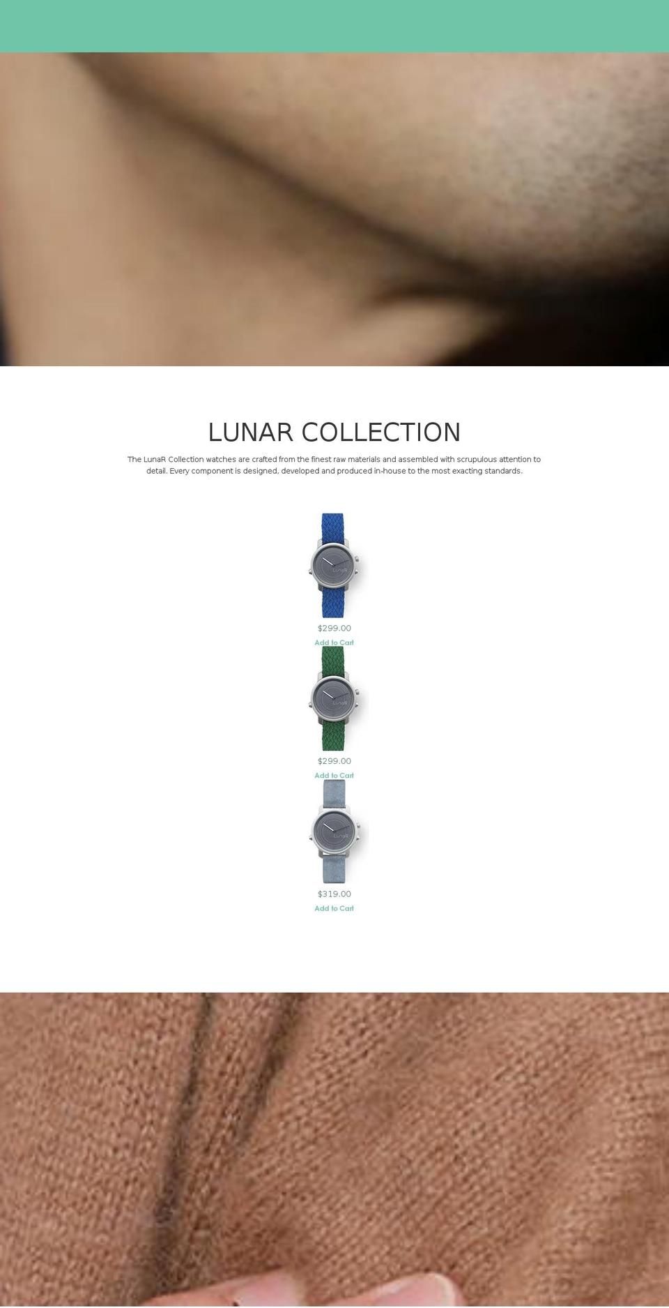 lunar-smartwatch.com — Shopify storefront screenshot