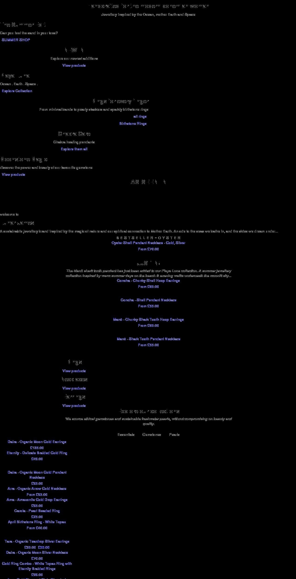 lunarjames.com shopify website screenshot