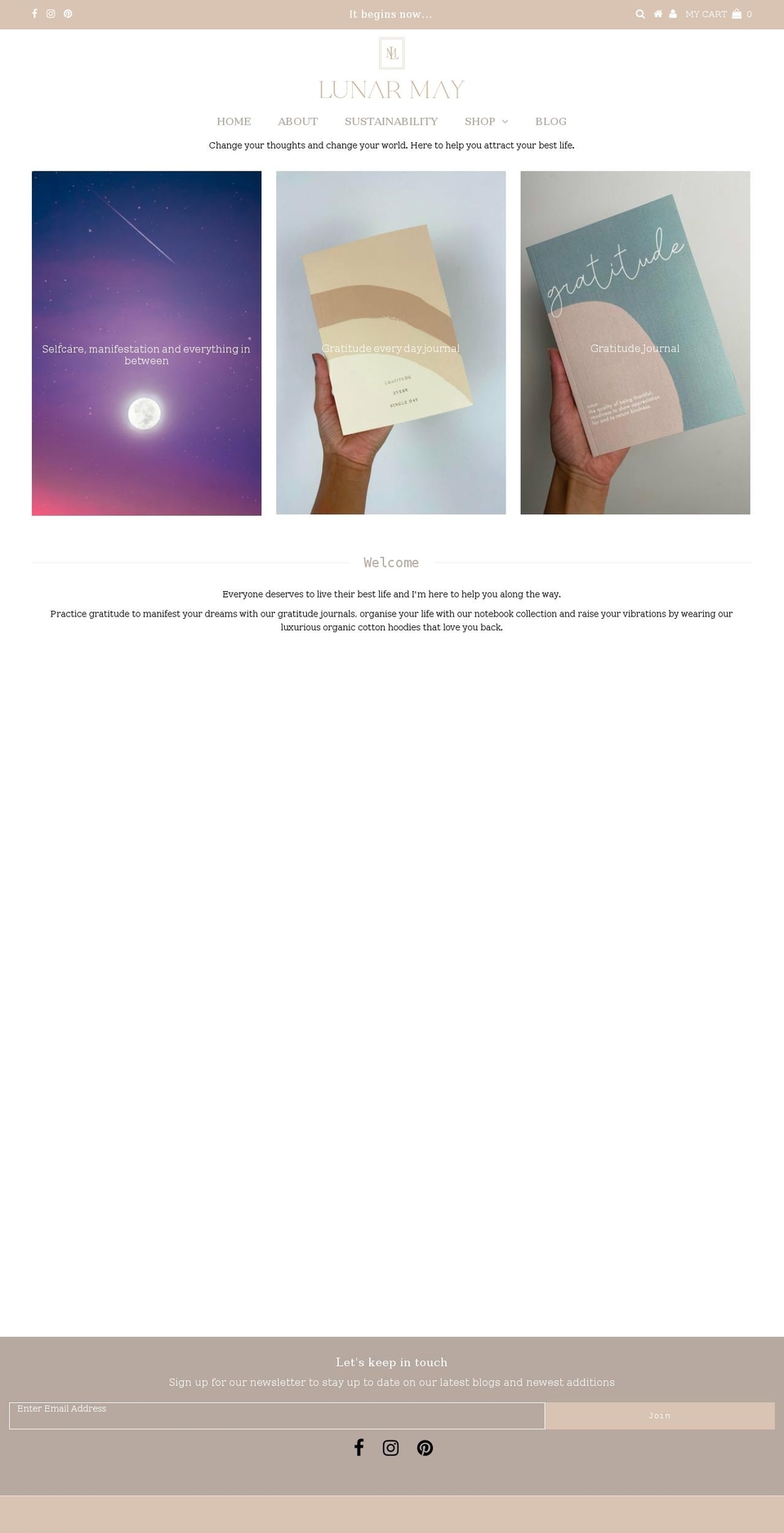 lunarmay.co.uk shopify website screenshot