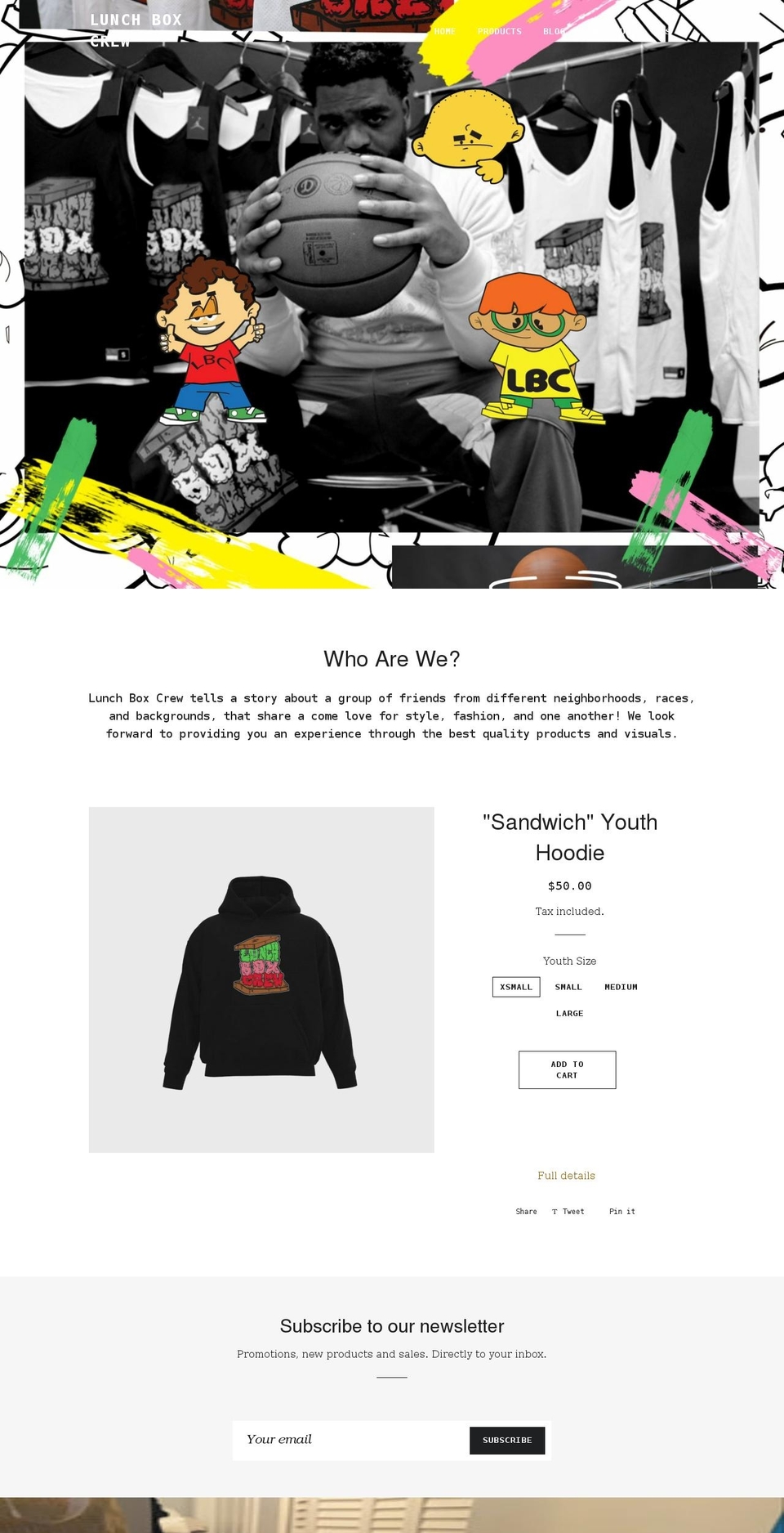 lunch-box-crew.myshopify.com shopify website screenshot