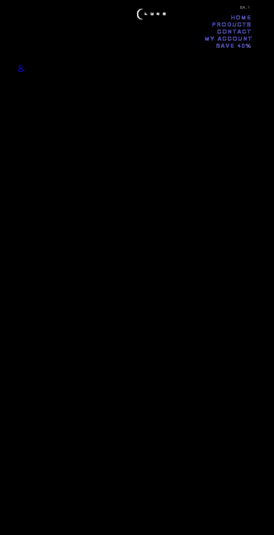 luneusa.com shopify website screenshot