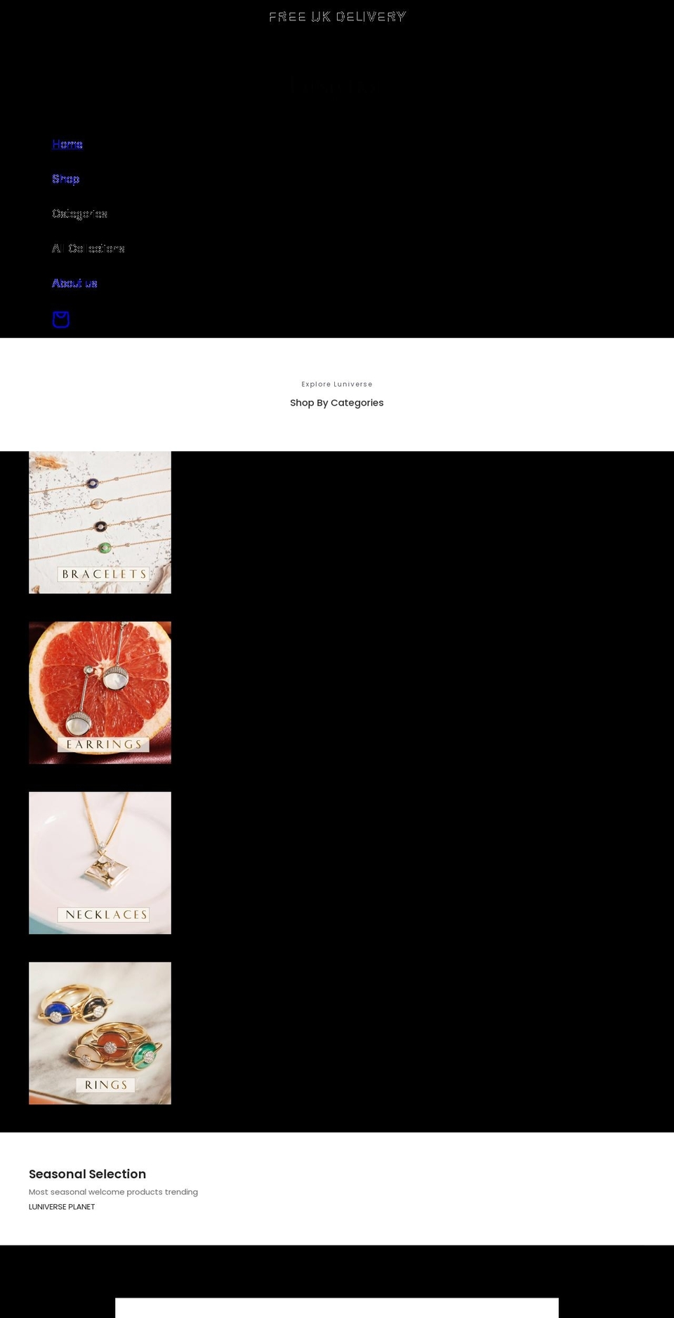 luniverselondon.com shopify website screenshot
