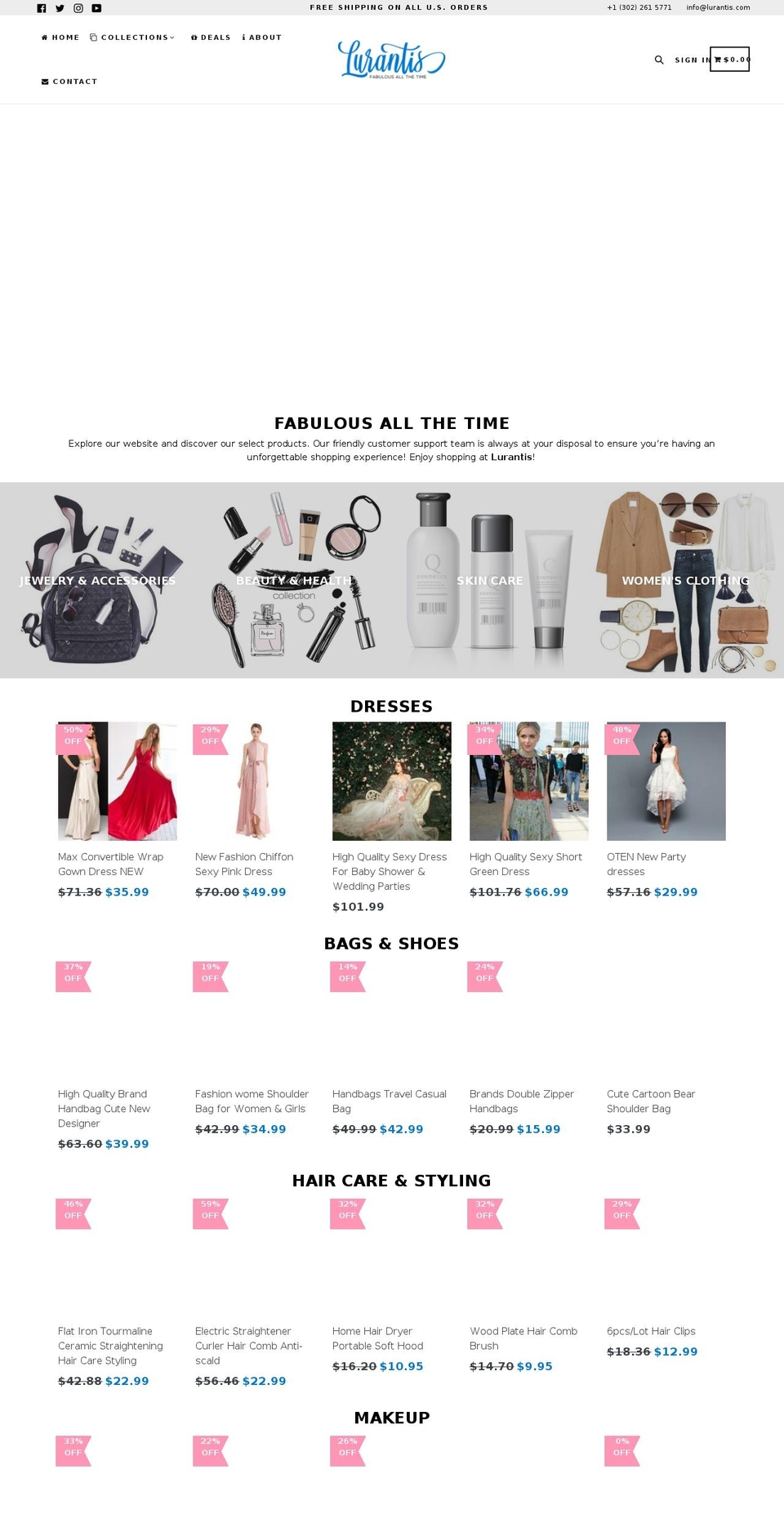 lurantis.com — Shopify store on .com