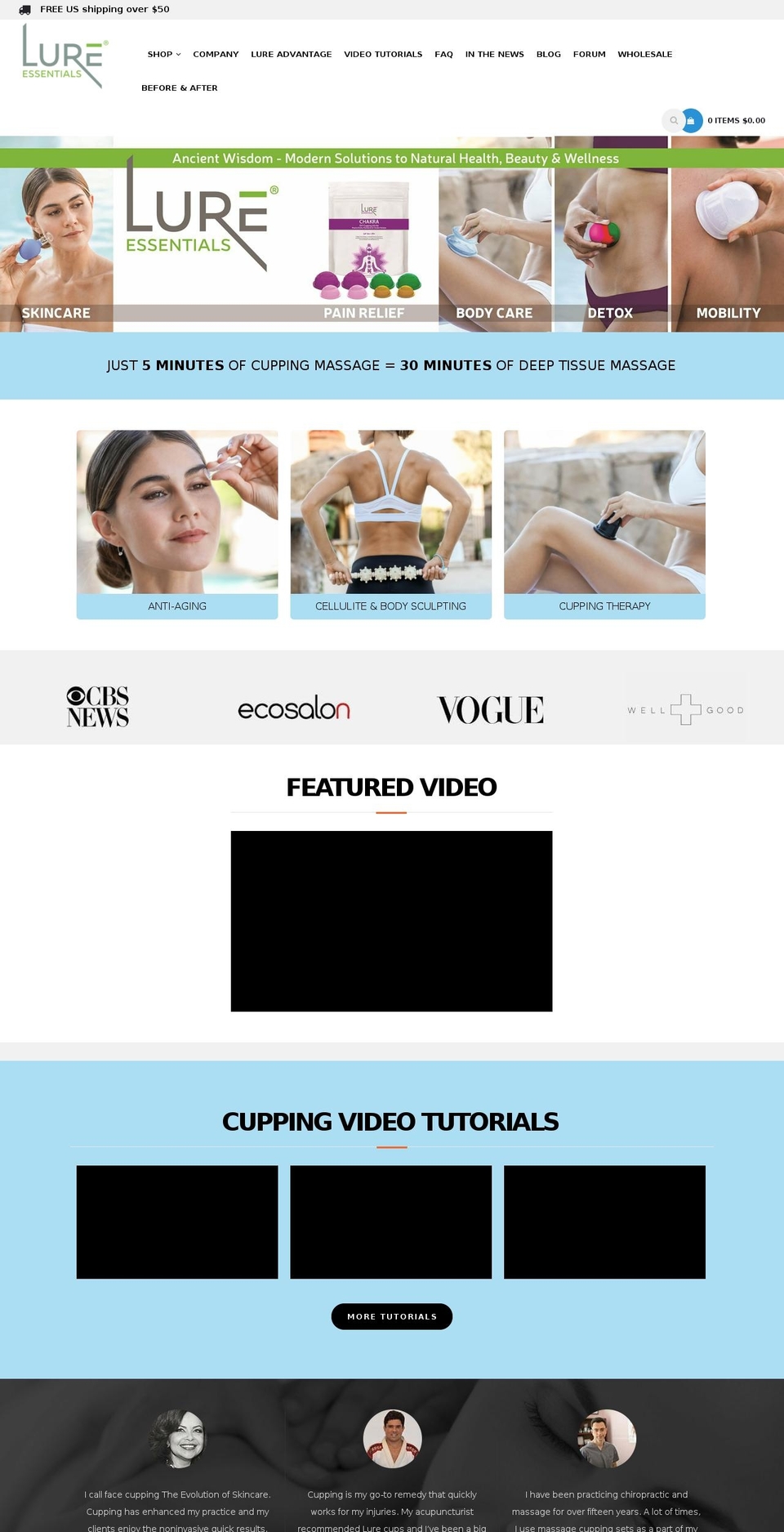 Lure Home Spa - 11\/03\/17 Shopify theme site example lureessentials.com