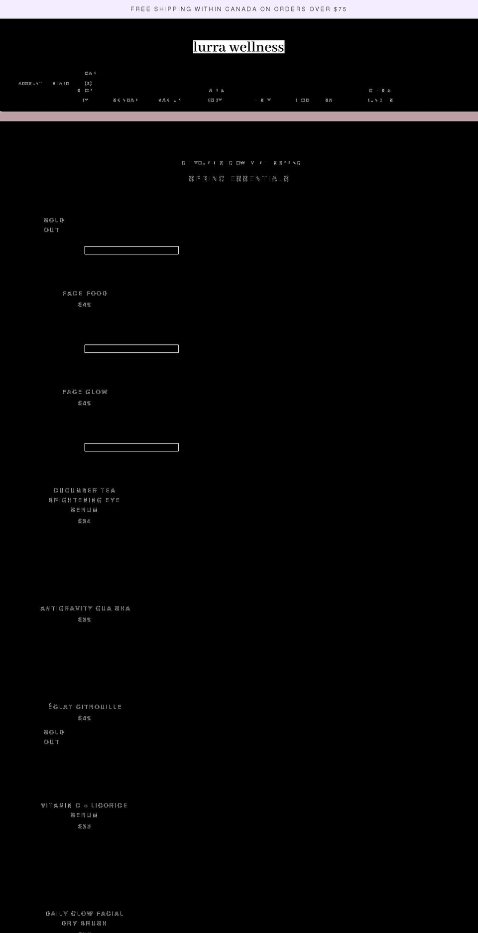 lurrawellness.com shopify website screenshot