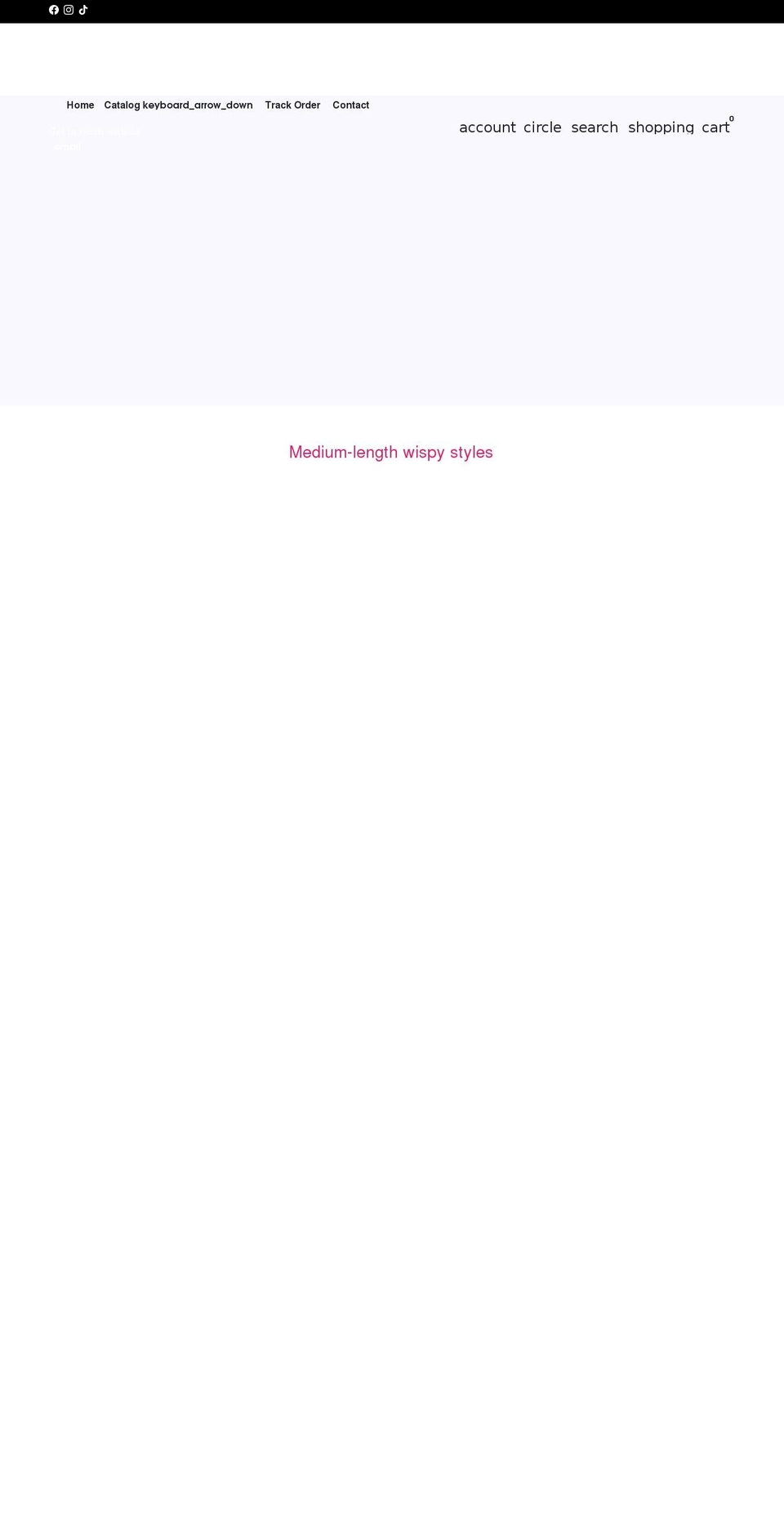 luscious-eyelashes.com shopify website screenshot