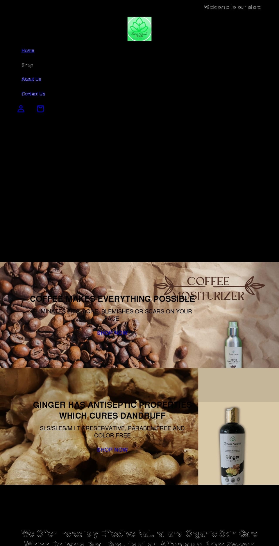 lusciousglowskincare.com shopify website screenshot