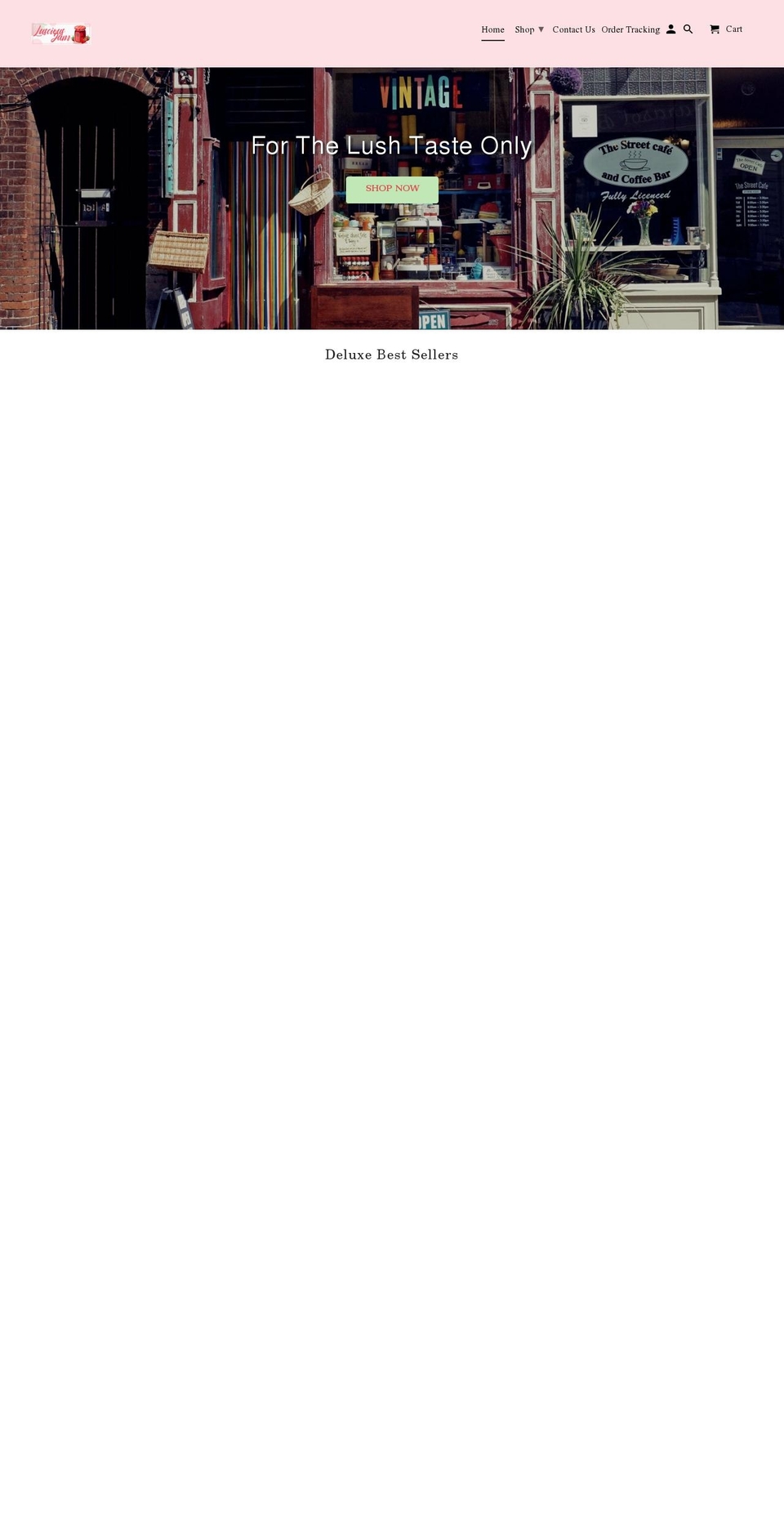 lusciousjammi.com shopify website screenshot