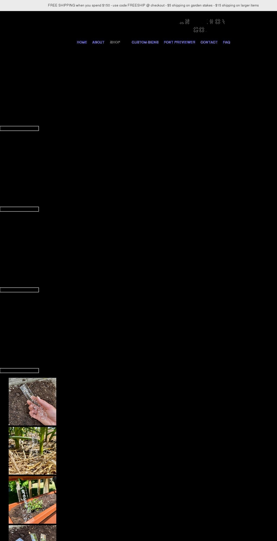 lushlemonco.com shopify website screenshot