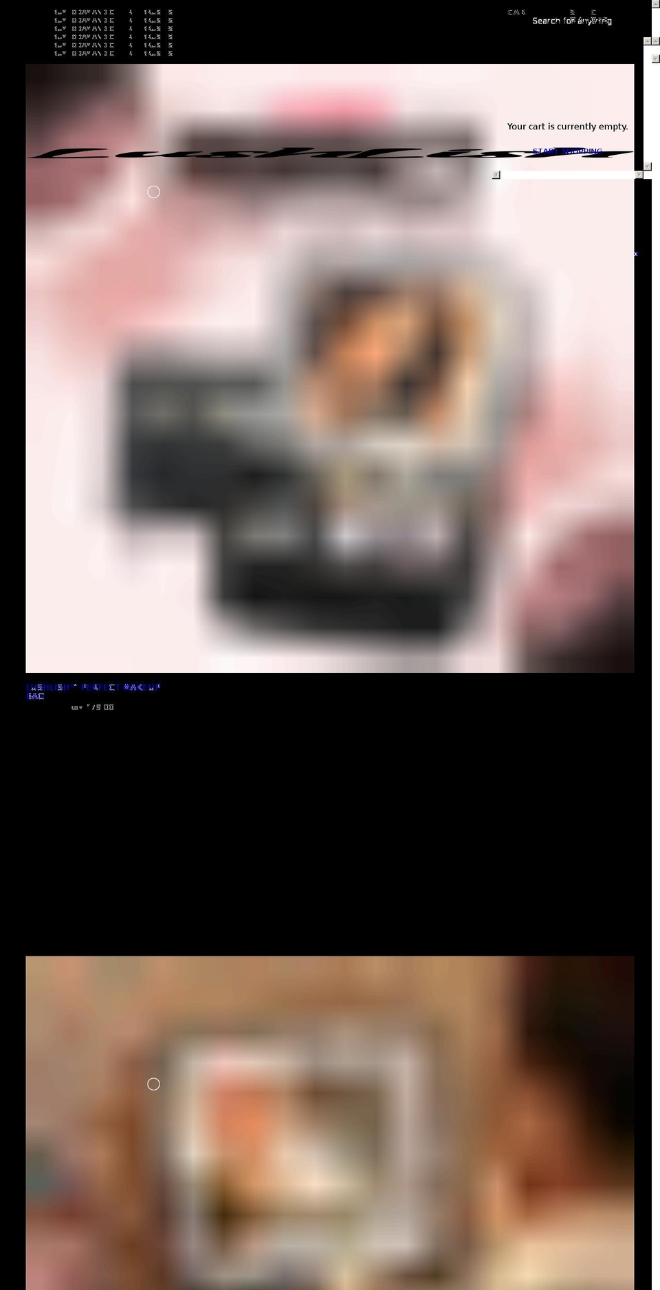 lushlish.com shopify website screenshot