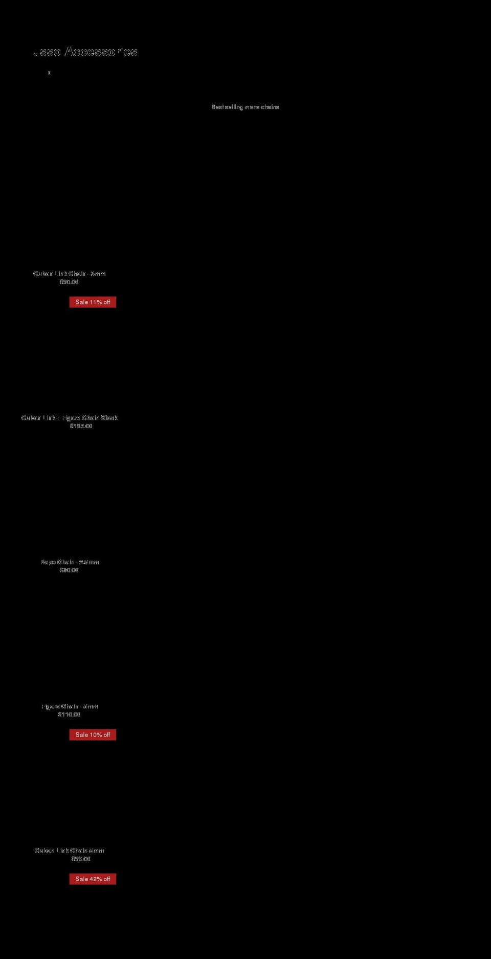 lussoaccessoriesco.com shopify website screenshot