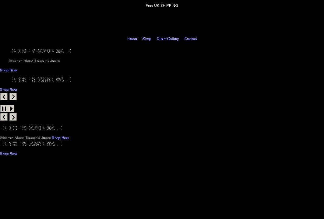 lussoclo.com shopify website screenshot