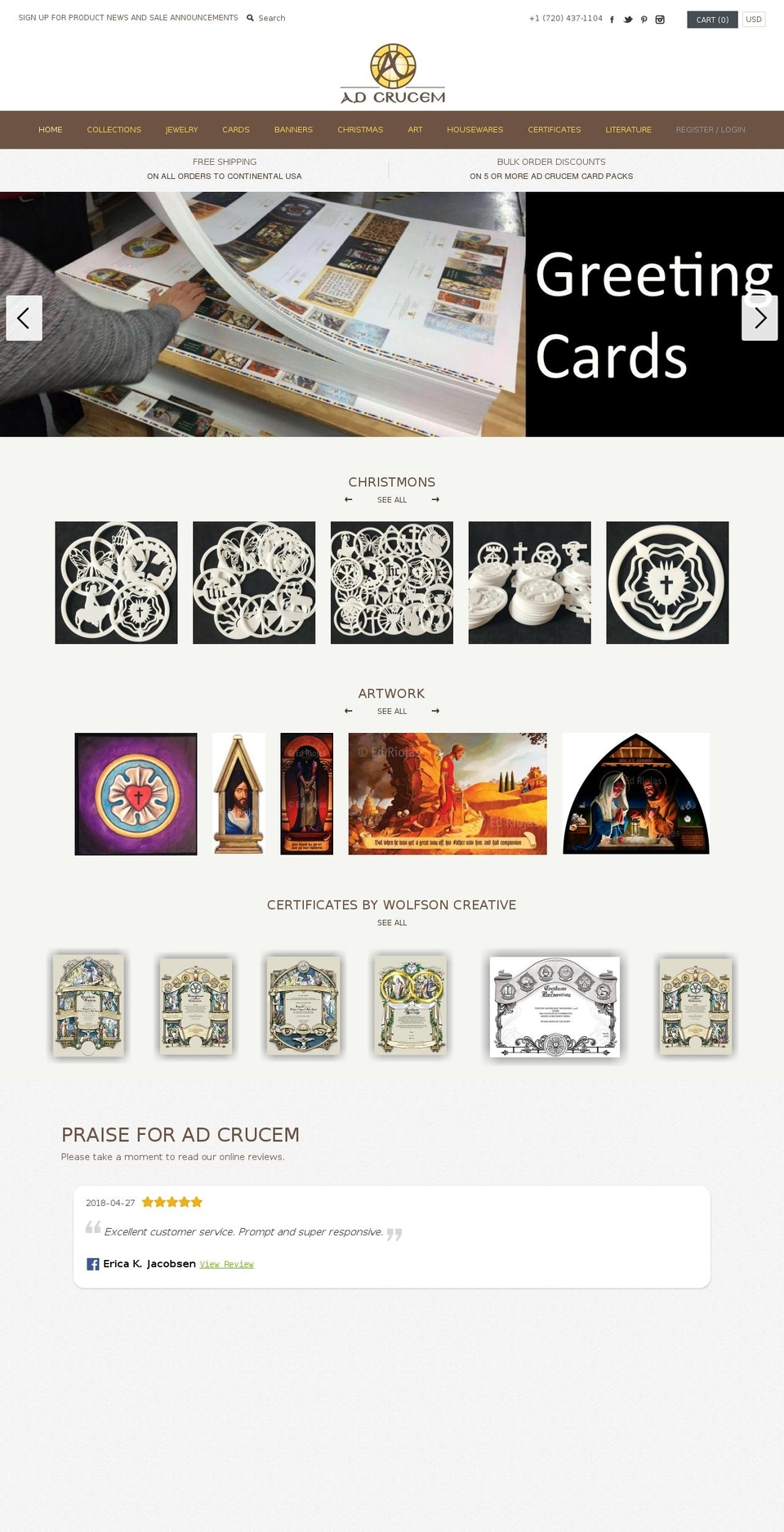 lutheranism.net shopify website screenshot