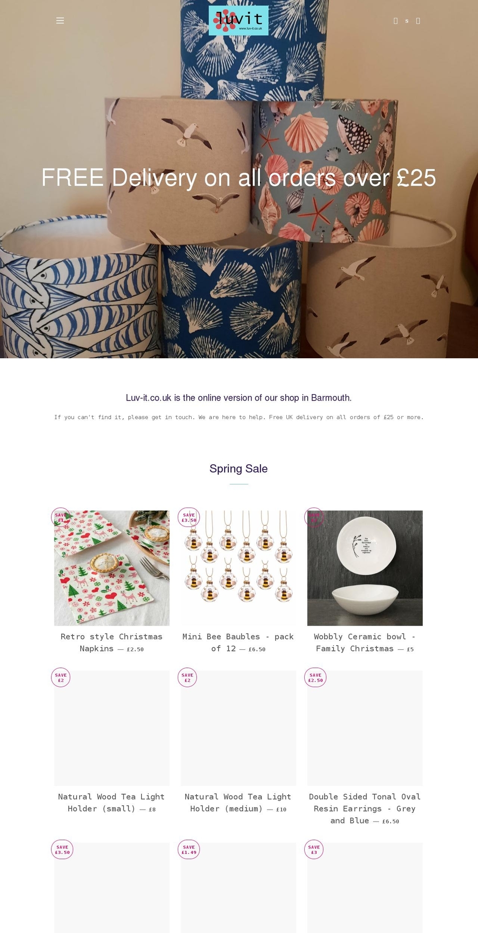 luv-it.co.uk shopify website screenshot