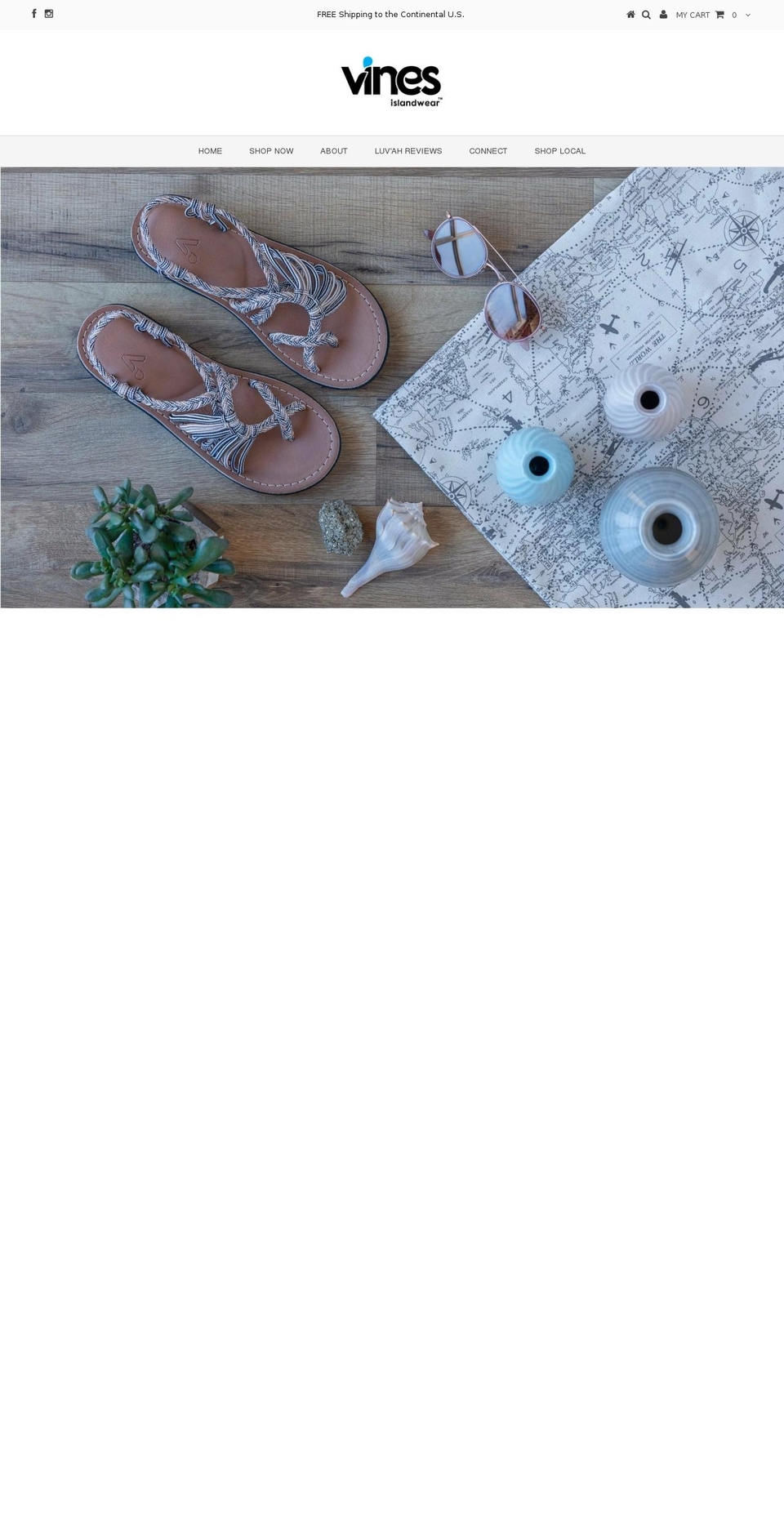 luvmyvines.com — Shopify storefront screenshot