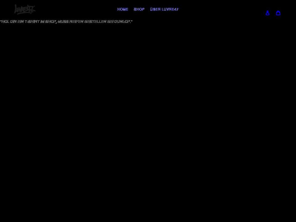 luvre47.com shopify website screenshot