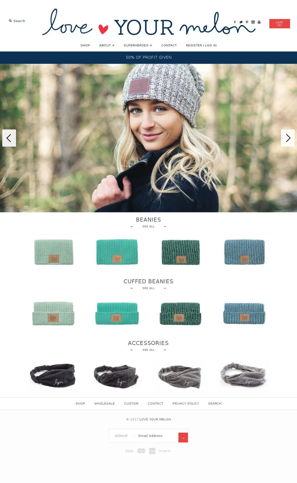 Love Your Melon #8649 #8650 Shopify theme site example luvurmelon.com