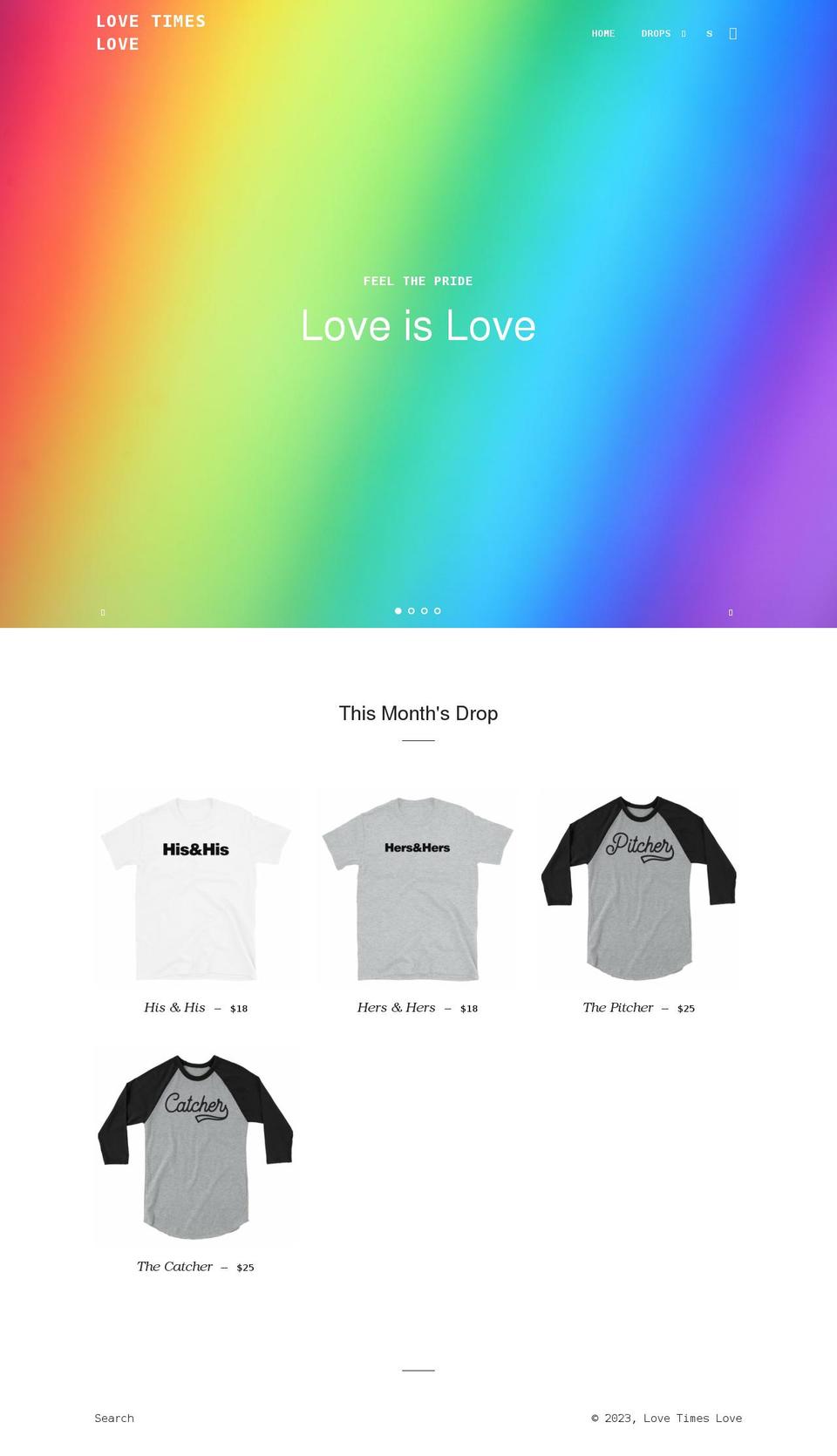 luvxluv.com shopify website screenshot