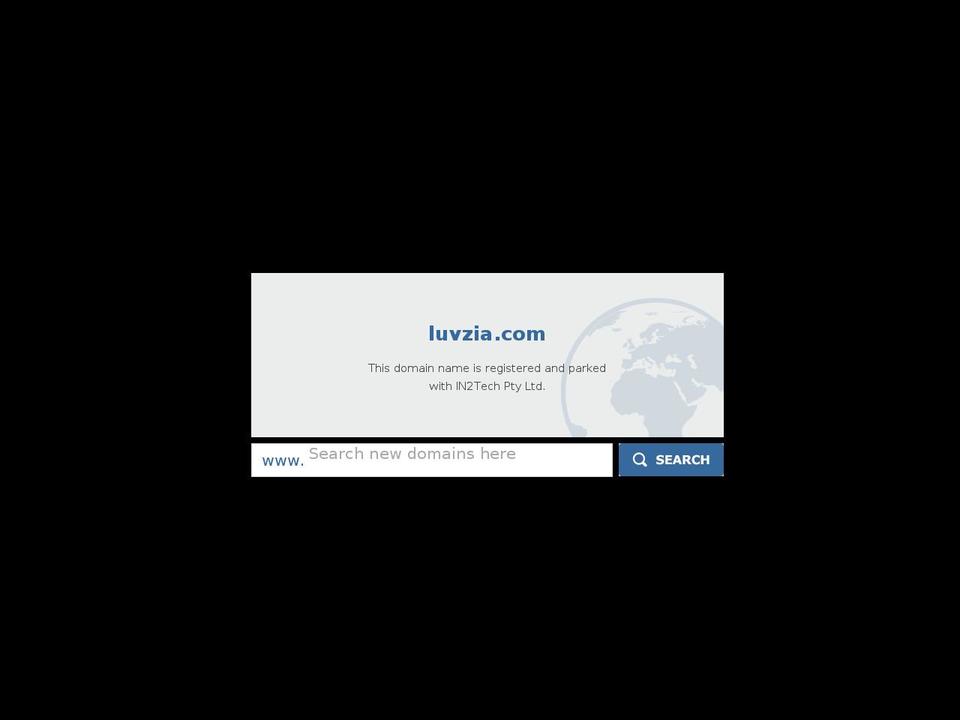 luvzia.com — Shopify storefront screenshot