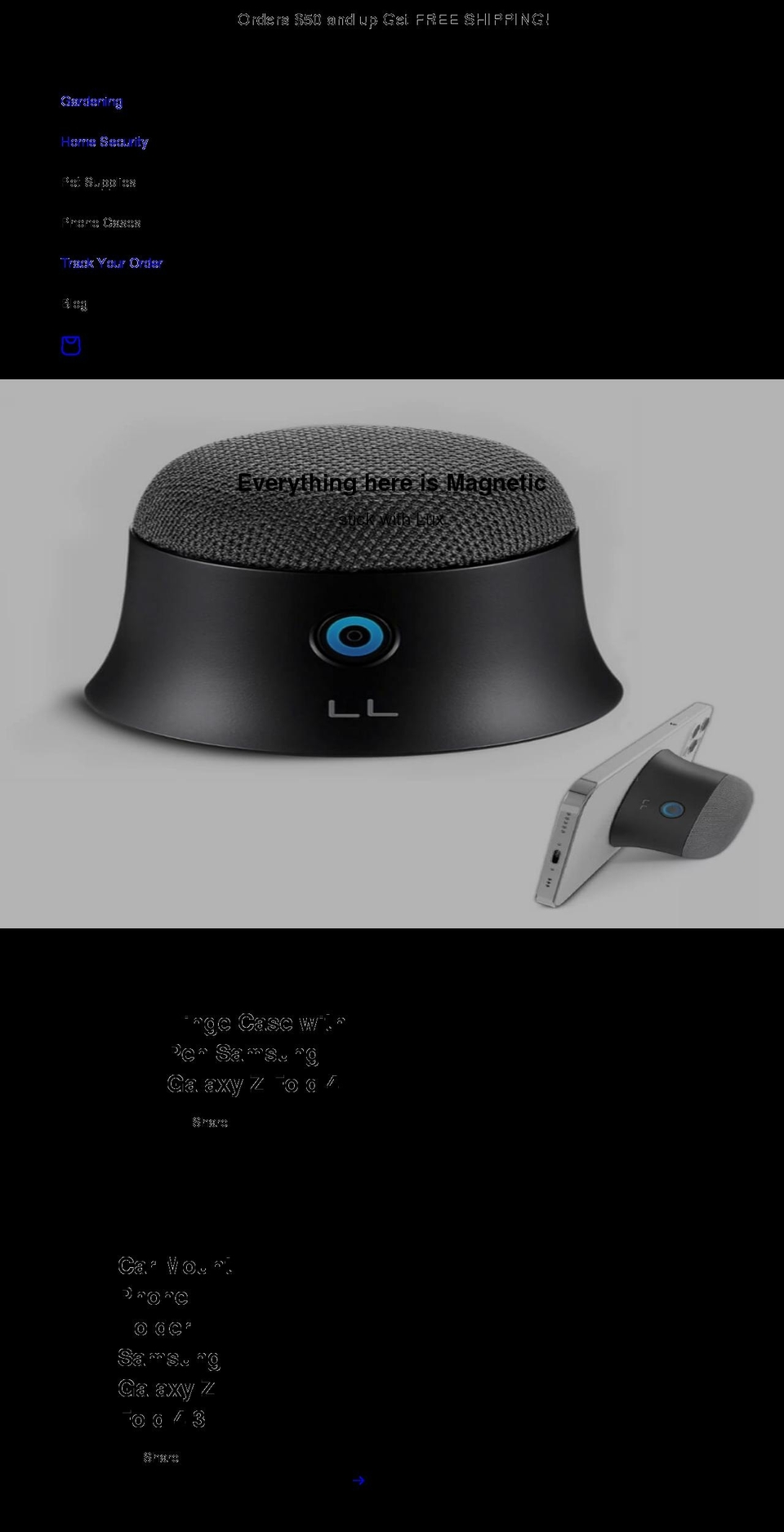 luxandluxy.com shopify website screenshot