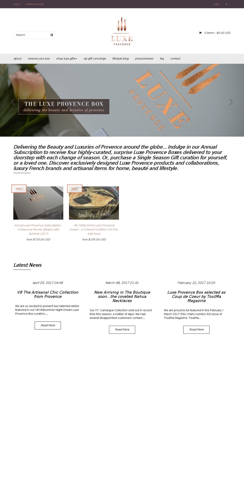 Copy of bind-3-2-1 - Before Bold RO 09\/30\/15 Shopify theme site example luxe-provence-box.com
