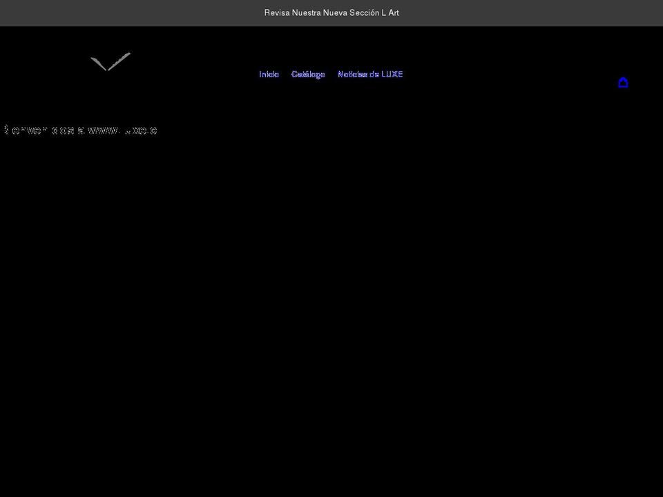 luxe.cl shopify website screenshot