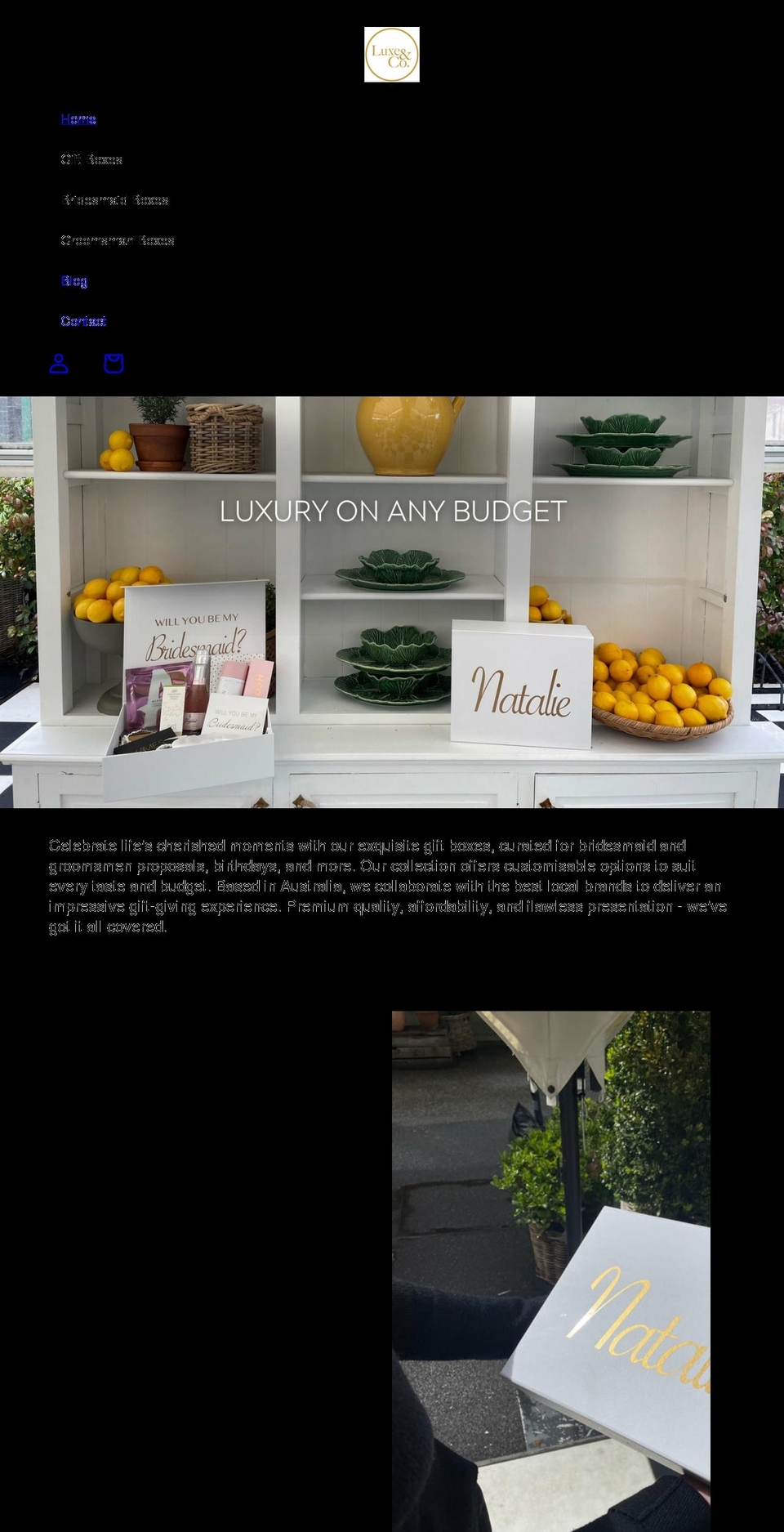 luxeco.net shopify website screenshot