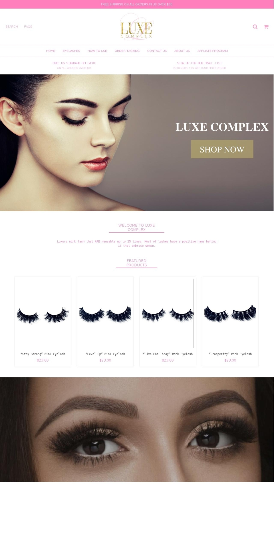 xee-creatives Shopify theme site example luxecomplex.com