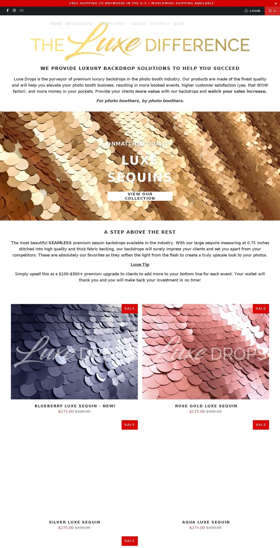 turbo-October-25-2017 Shopify theme site example luxedrops.com