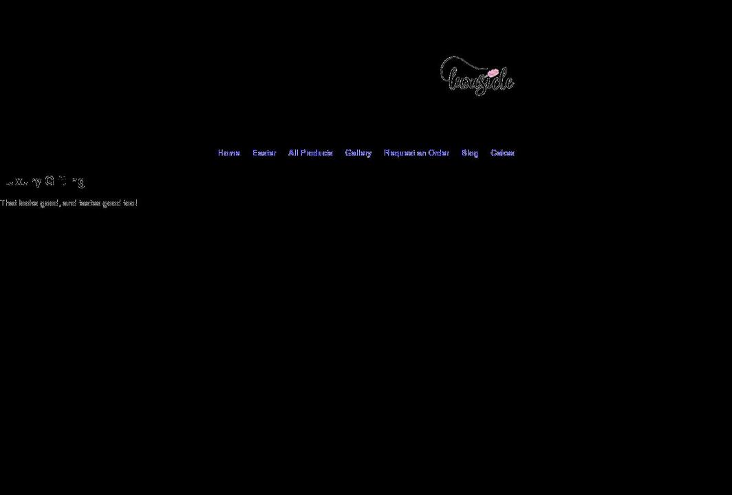 luxesicle.com shopify website screenshot