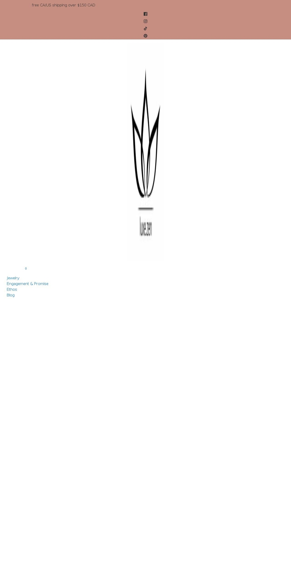 luxezen.com shopify website screenshot